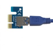 Адаптер - переходник с PCI-e x1 на USB 3.0, OEM