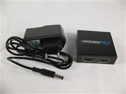Сплиттер HDMI 1-вход, 2-выхода активный (480i,/ p,576i/ p,720p, 1080i/ p and 4k2k) +адаптер питания (DC5V/2A)