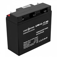 Аккумулятор 12V 17 Ah LogicPower LPM 12-17 AH