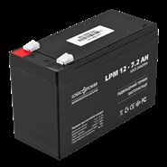 Аккумулятор 12V 7,2 Ah LogicPower LPM 12-7.2 AH