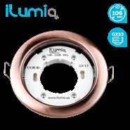 Светильник встр. кругл. Ilumia 053 RL-GX53-90-Antique Cooper под лампу GX53, 105мм