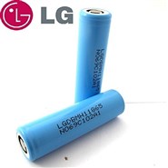 Аккумулятор 18650 Li-Ion LG LGGBMH11865 (LG MH1), 3200mAh, 10A, 4.2/3.7/2.5V, cyan