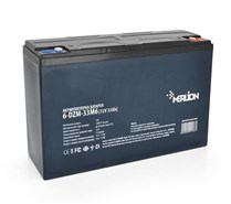 Аккумулятор тяговый 12V 33 Ah AGM MERLION 6-DZM-33 M6 (под винтик) (266*77*167) 9,91 кг
