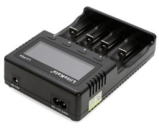 Зарядное устройство от 220V/12V, Liitokala Lii-PD4, 4 канала, Ni-Mh/Li-ion/LiFePo4, LCD, Box