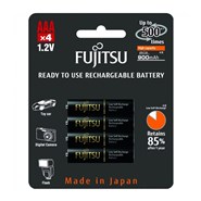 Аккумулятор AAA/(HR03) Fujitsu Pro HR-4UTHCEU(4B), 900mAh, LSD Ni-MH, блистер 4шт, цена за уп., Japan ориг 100%