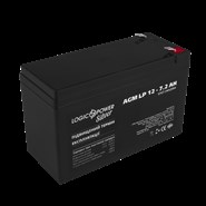 Аккумулятор 12V 7,2Ah LogicPower LP 12-7.2 AH Silver