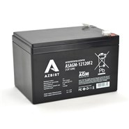 аккумулятор AGM 12V 12 Ah Azbist  ASAGM-12120F2, Black Case