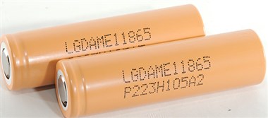 Аккумулятор 18650 Li-Ion LG INR18650 ME1 (LGDAME11865), 2100mAh, 4.2A, 4.2/3.65/2.8V, Orange