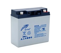 аккумулятор тяговый 12v 22 Ah AGM RITAR EV12-22, 6,4кг под винт, 2024г, (181*77*170mm), (6-dzm-22)