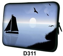 Чехол для планшета/нетбука 12.2 гламур HQ-Tech D311 Парусник, неопреновый 30x23,5см