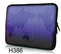 Чехол для планшета/нетбука 10.2 гламур HQ-Tech H386 Часовые пояса, неопреновый 27,5x22см