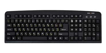 Клавиатура LogicPower KB-015 black PS/2