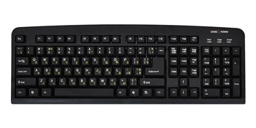 Клавиатура LogicPower KB-015 black PS2