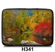 Чехол для планшета/нетбука 10.2 гламур HQ-Tech H341 Пейзаж осень, неопреновый 27,5x22см