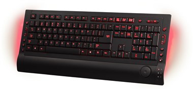 Клавиатура с подсветкой букв HQ-Tech KB-327F, 2 цвета, USB, мультимедия