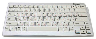 Клавиатура беспроводная Gembird KB-6411BT-UA, Apple-style Bluetooth