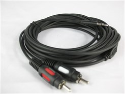 Кабель аудио DC 3.5 to 2RCA 5m (CA-1110)