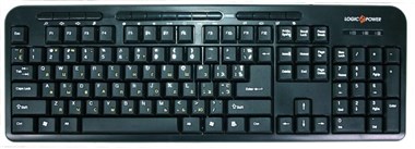 Клавиатура LogicPower KB-038 black PS/2