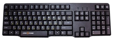 Клавиатура LogicPower KB-040 black PS/2