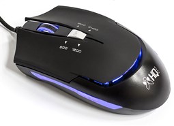Мышь игровая HQ-Tech HQ-MV G7, Black, USB, LED, 3D, 2400 dpi