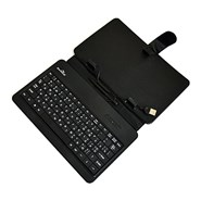 Чехол для планшета 7 DeTech DTK-0107SUB Black с USB клавиатурой